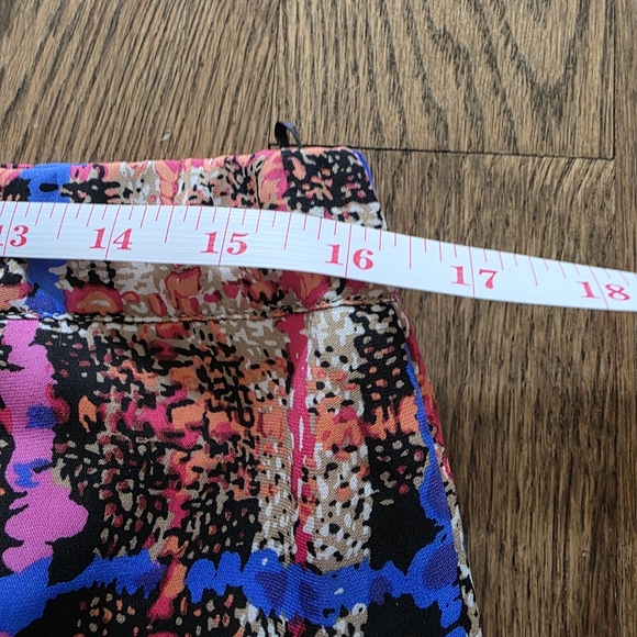 J.crew Collection NWOT Multicolor Plaid Women's Skirt 100% Silk 10 Pencil 98892 - Picture 6 of 8